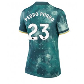 Billiga Tottenham Hotspur Pedro Porro #23 Tredjeställ Dam 2024-25 Kortärmad